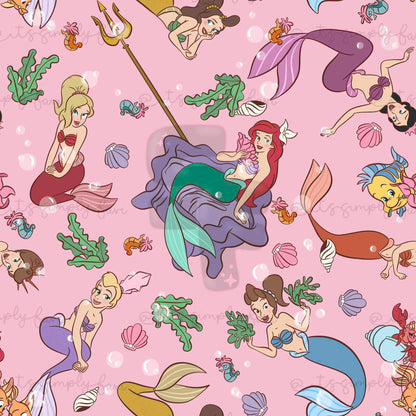3 Month Patreon Tier Bundle - Mermaid and Sisters