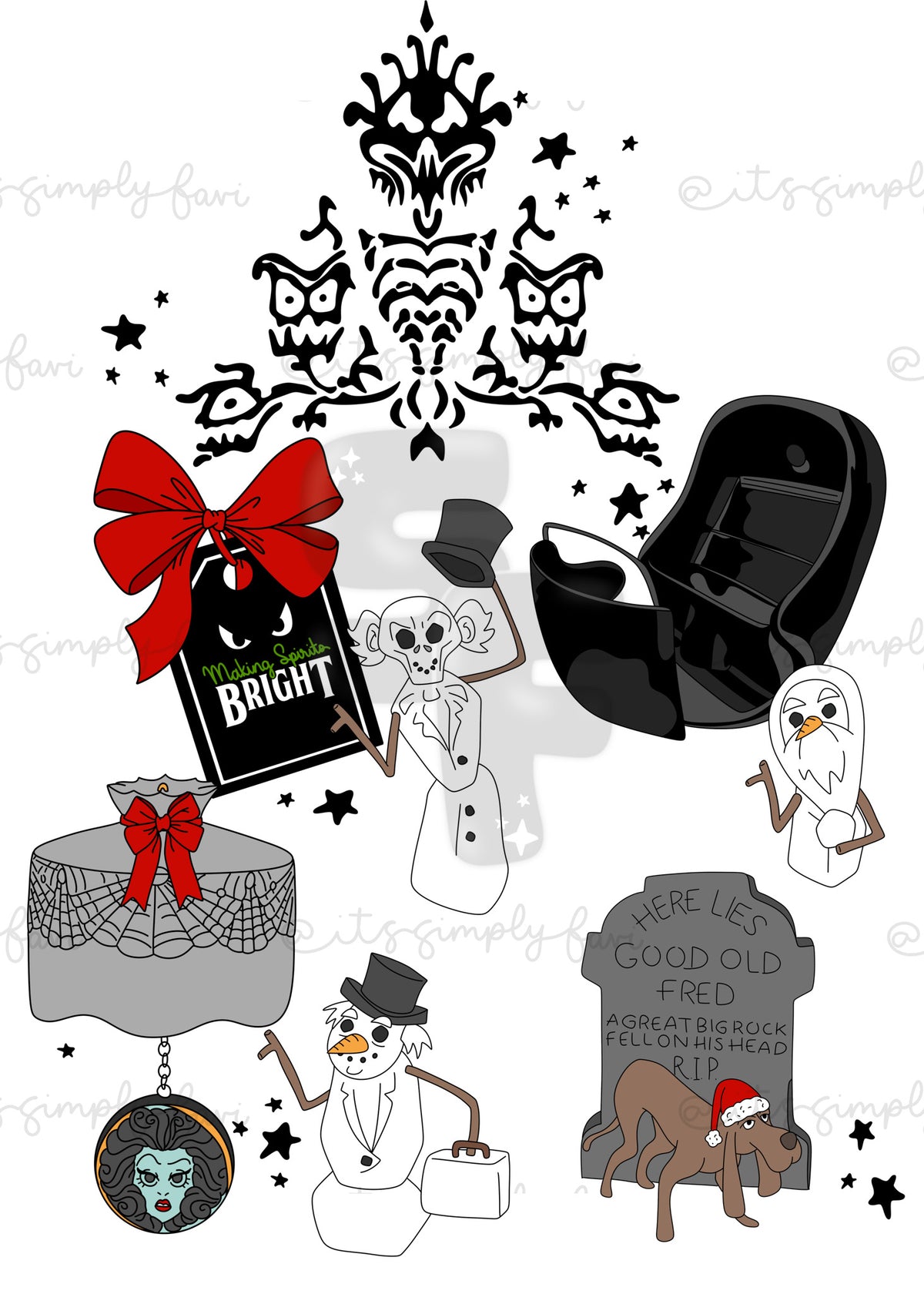 Haunted Mansion XMas
