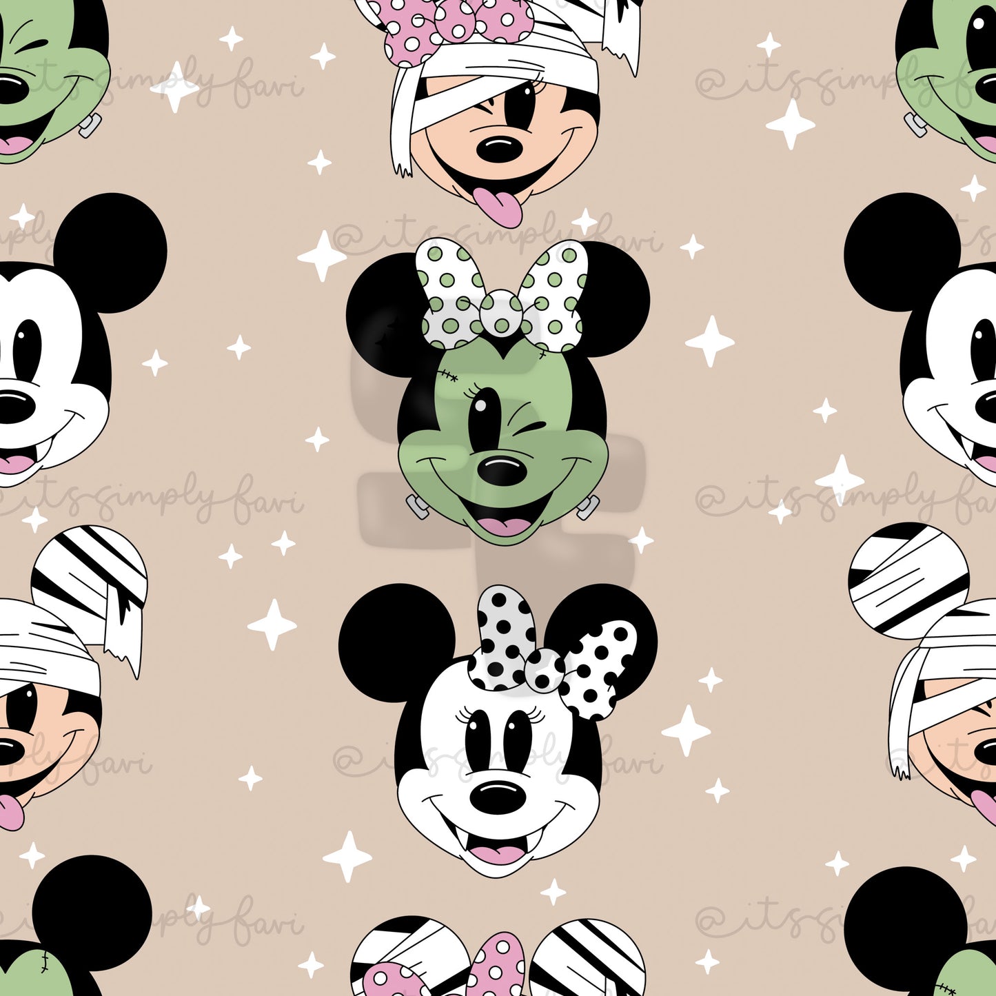 3 Month Patreon Tier Bundle - Spooky Mice