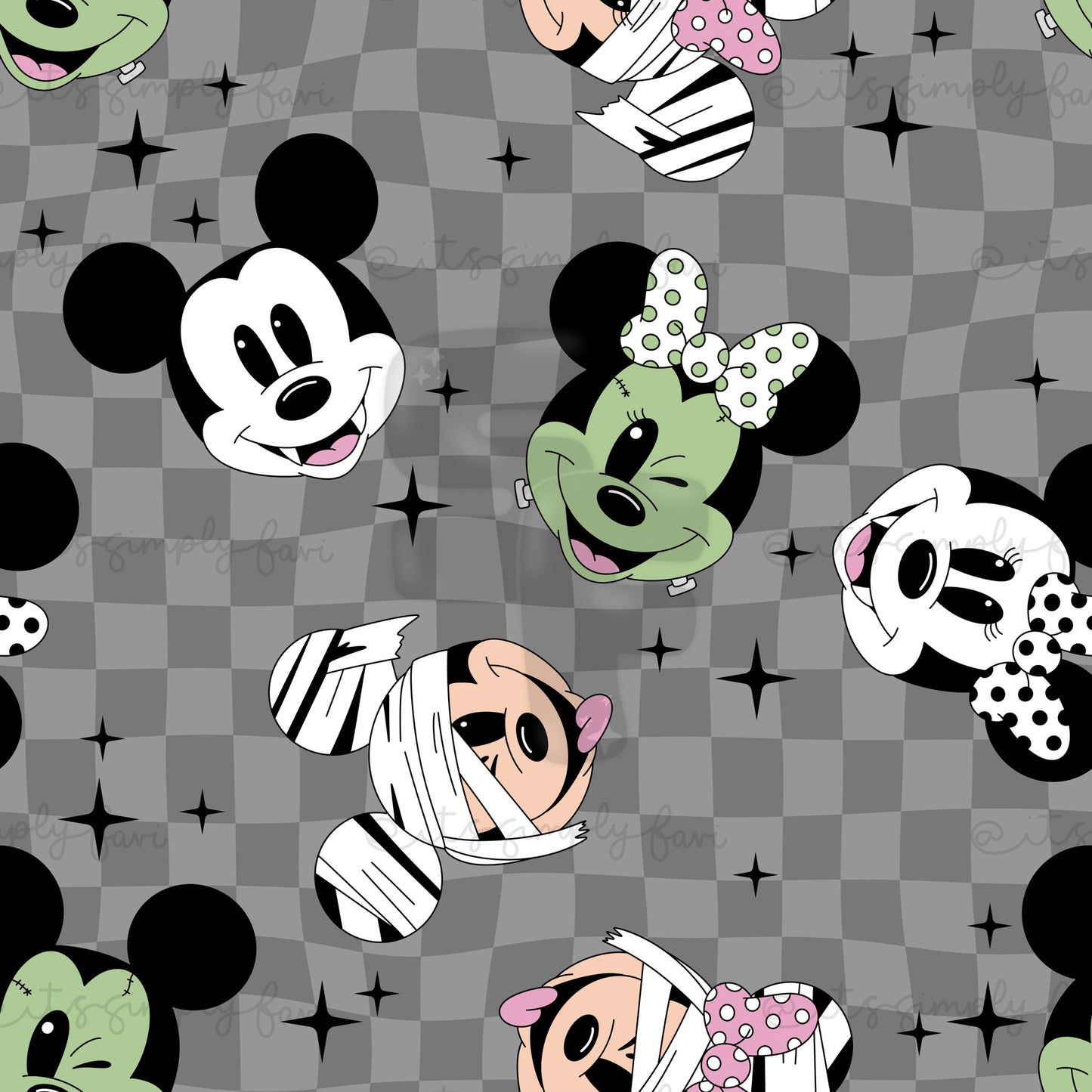 3 Month Patreon Tier Bundle - Spooky Mice