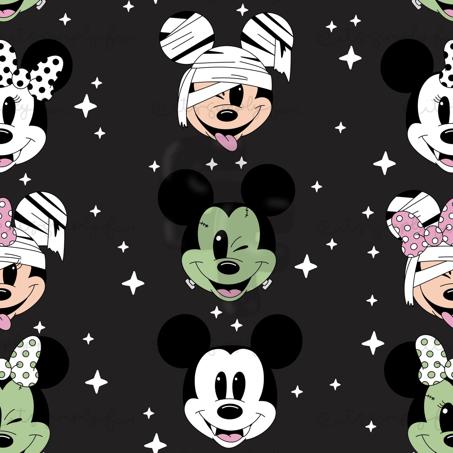 3 Month Patreon Tier Bundle - Spooky Mice