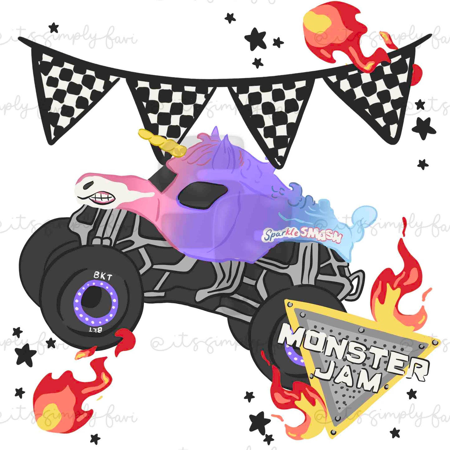 3 Month Patreon Tier Bundle - Monster Trucks