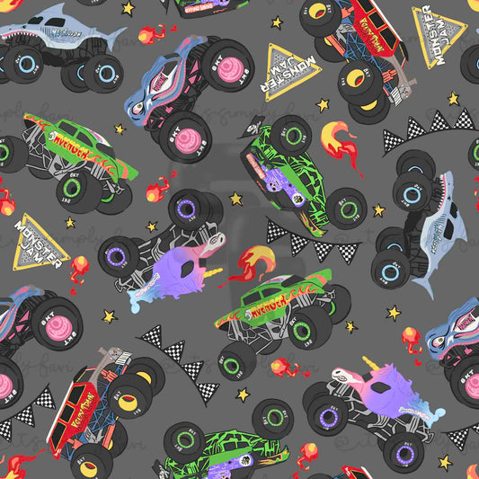 3 Month Patreon Tier Bundle - Monster Trucks