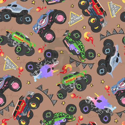 3 Month Patreon Tier Bundle - Monster Trucks