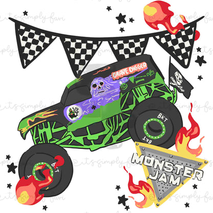 3 Month Patreon Tier Bundle - Monster Trucks