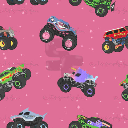 3 Month Patreon Tier Bundle - Monster Trucks