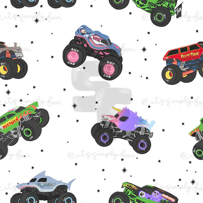 3 Month Patreon Tier Bundle - Monster Trucks