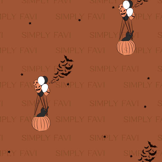 Off to the Sky Cat Brown