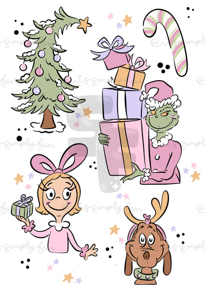 3 Month Patreon Tier Bundle- Girly Green Man