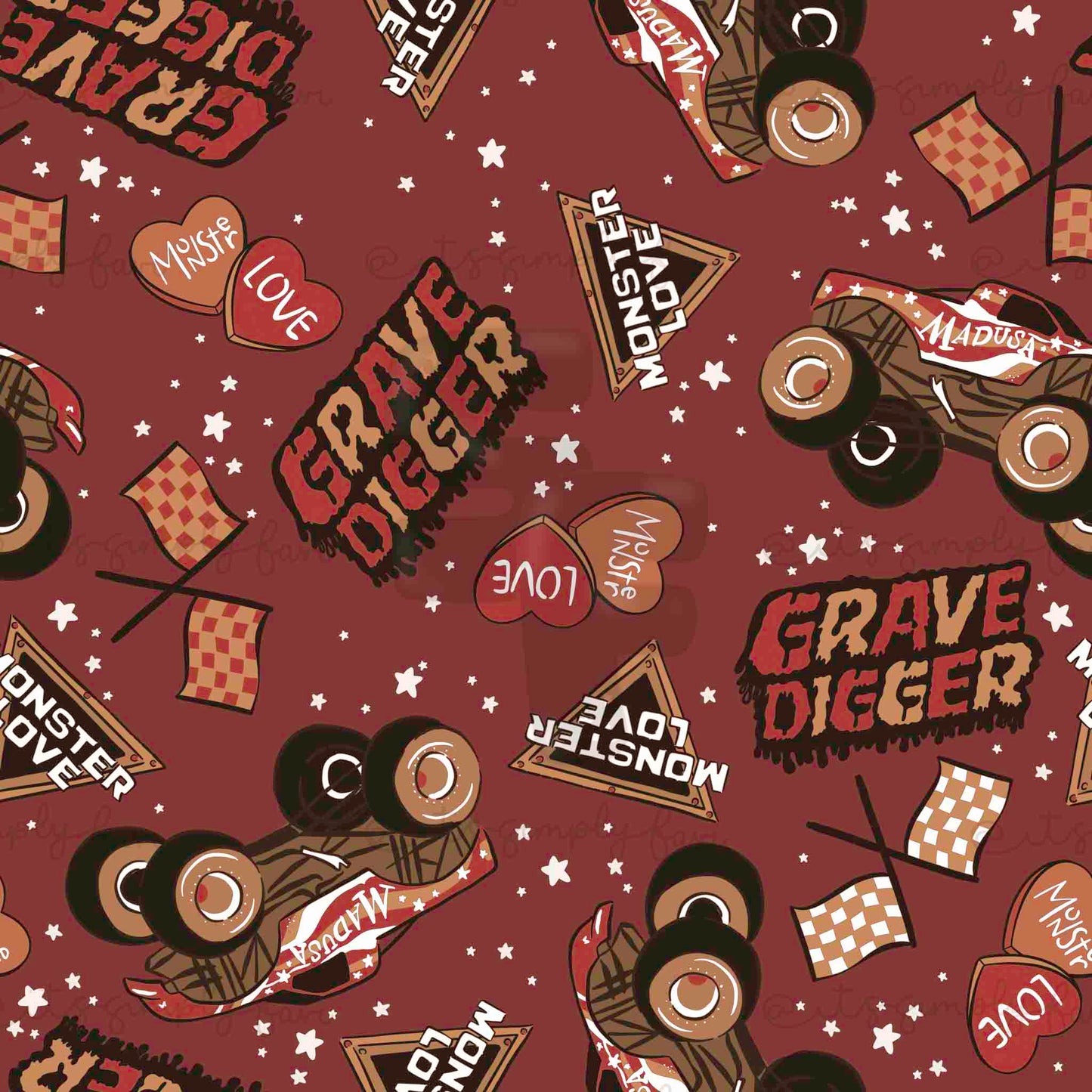 Monster Truck Lover - Boy