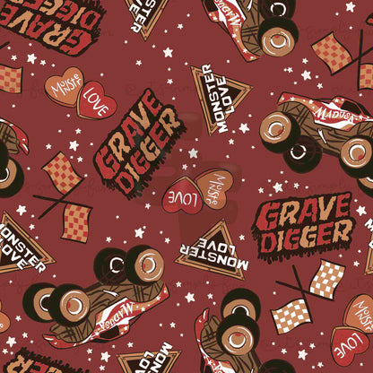 Monster Truck Lover - Boy