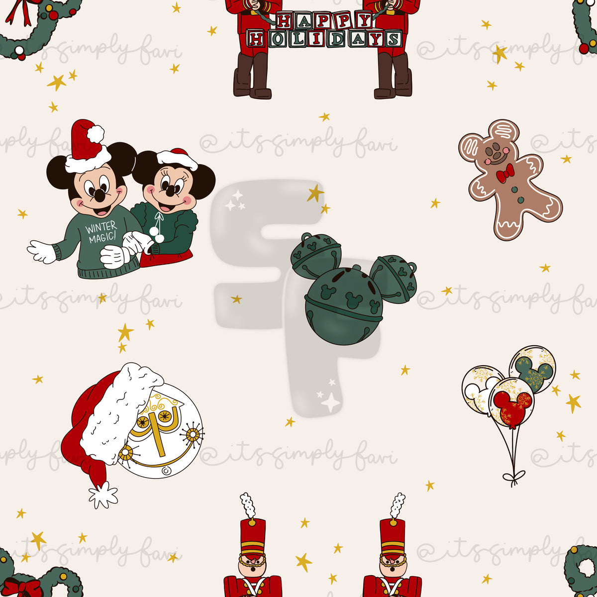 3 Month Patreon Tier Bundle- Park Christmas
