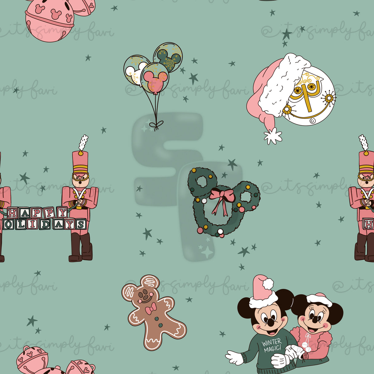 3 Month Patreon Tier Bundle- Park Christmas