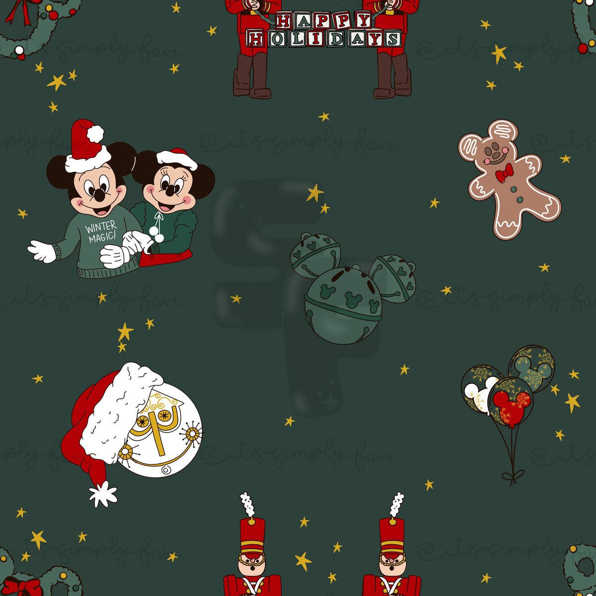 3 Month Patreon Tier Bundle- Park Christmas