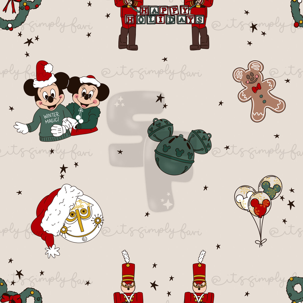 3 Month Patreon Tier Bundle- Park Christmas