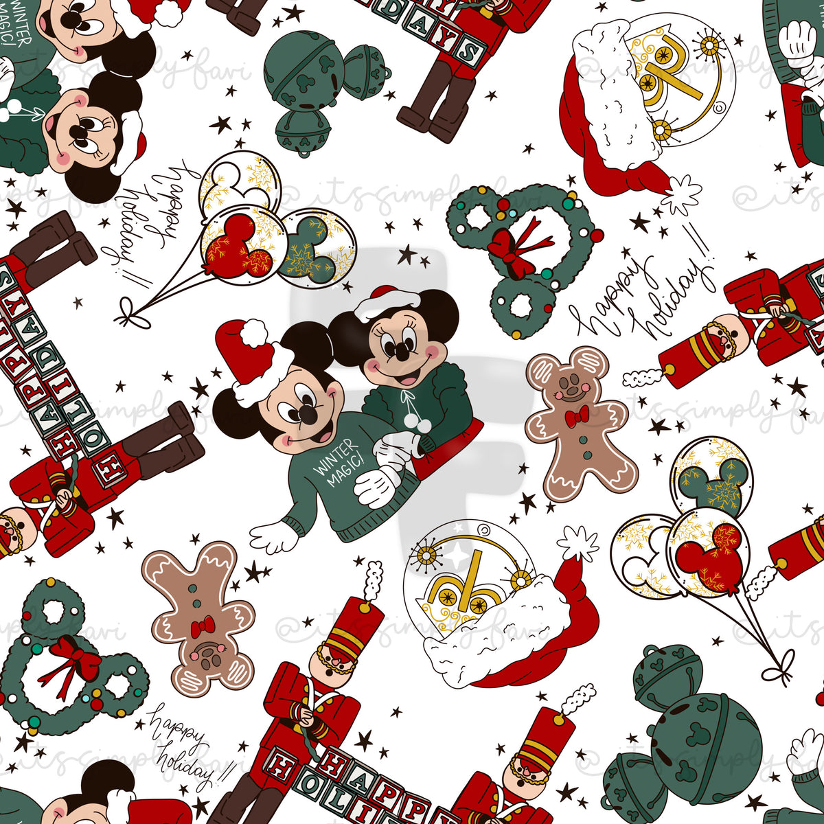 3 Month Patreon Tier Bundle- Park Christmas