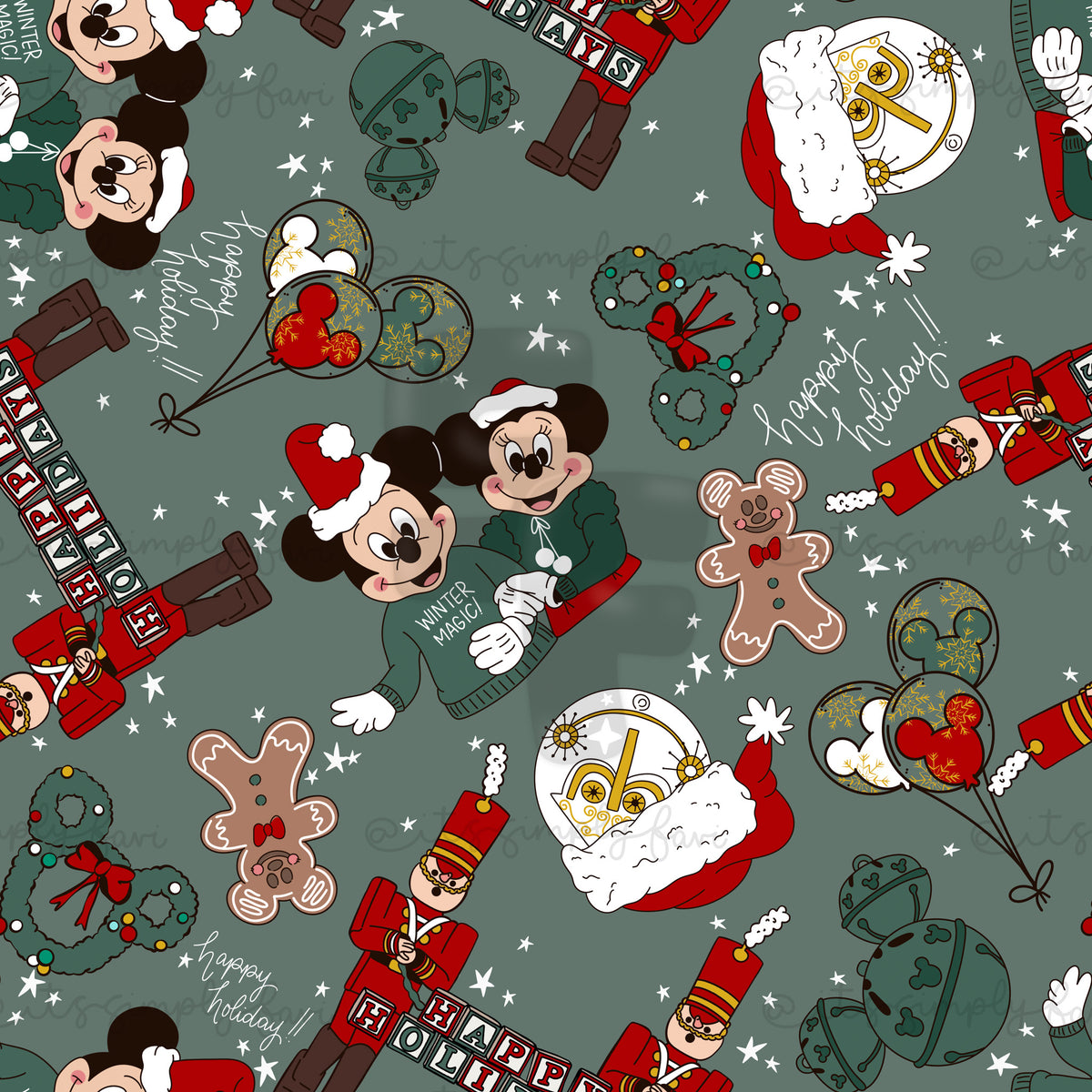 3 Month Patreon Tier Bundle- Park Christmas