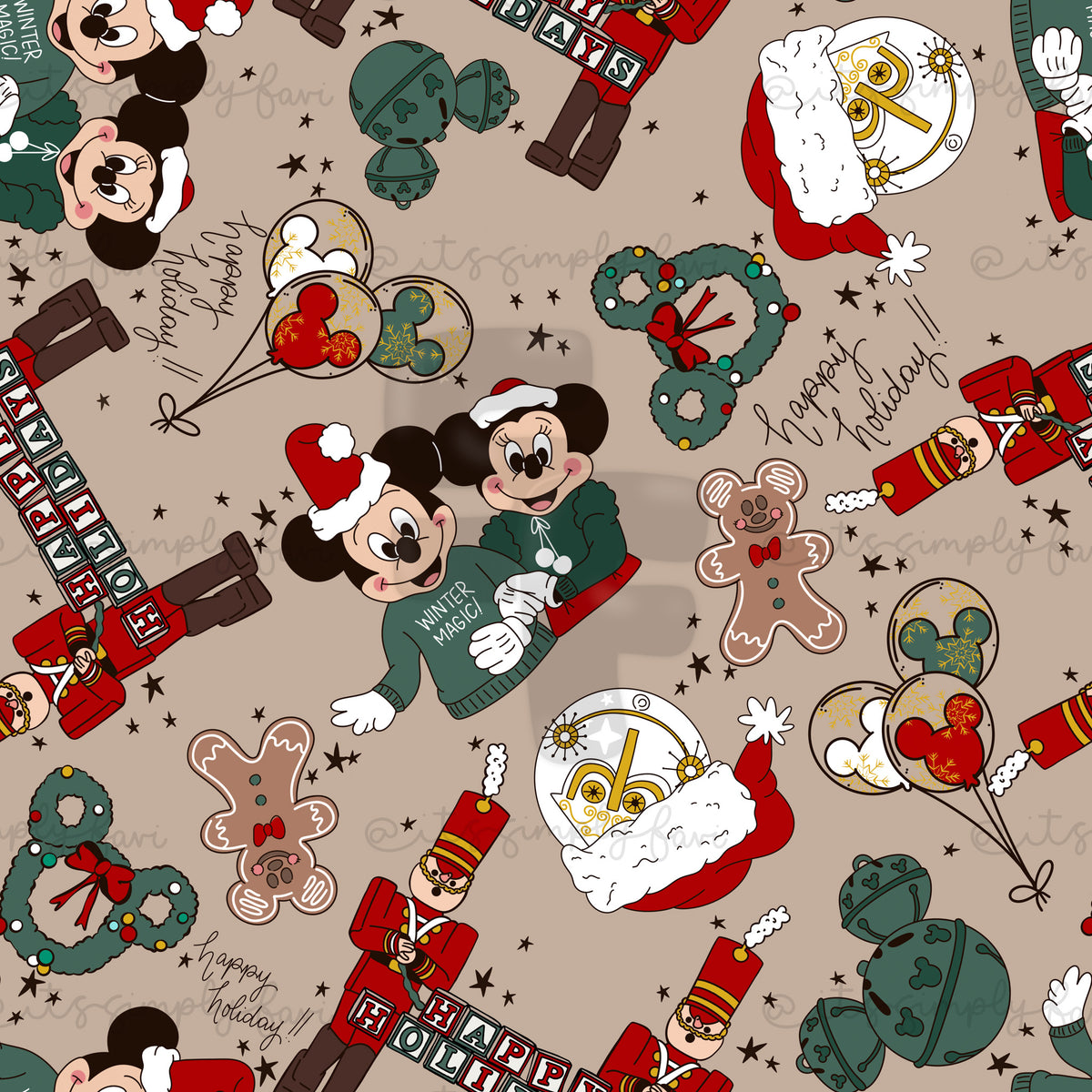 3 Month Patreon Tier Bundle- Park Christmas