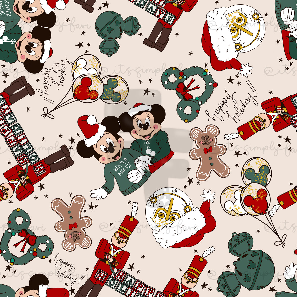 3 Month Patreon Tier Bundle- Park Christmas