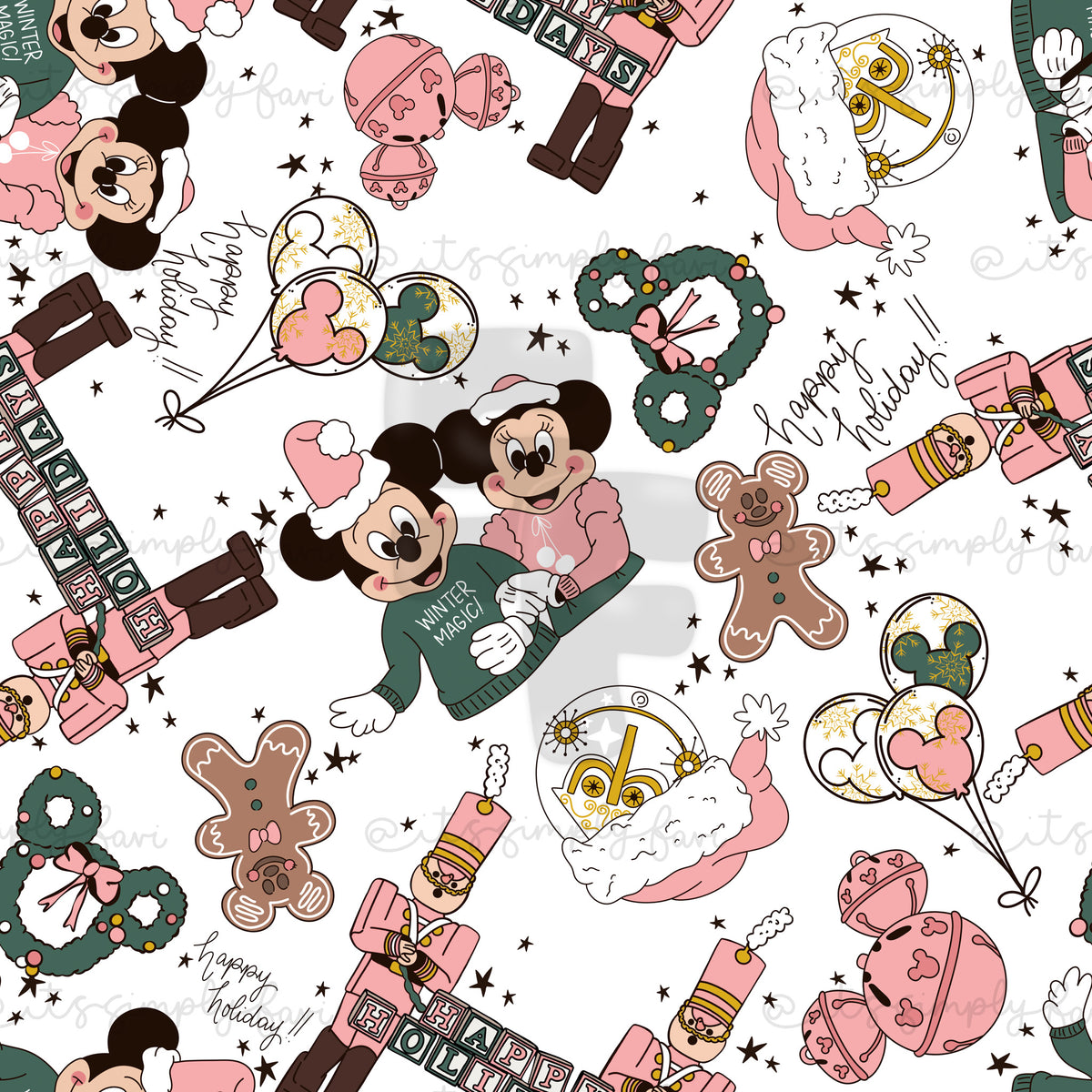 3 Month Patreon Tier Bundle- Park Christmas