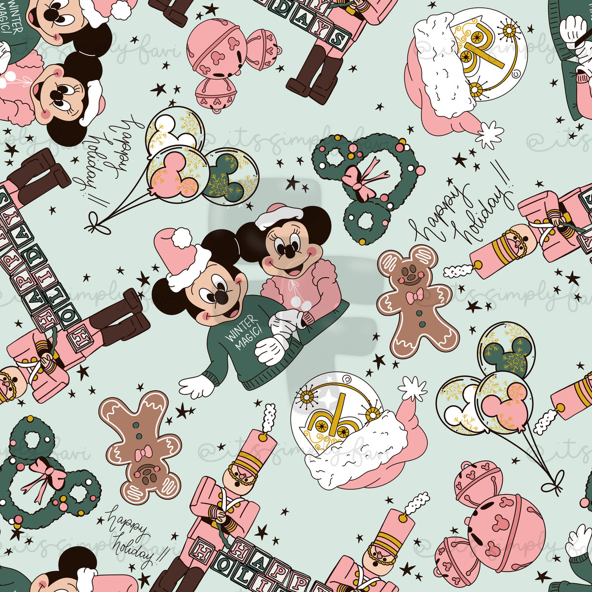 3 Month Patreon Tier Bundle- Park Christmas