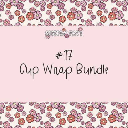 #17 Cup Wrap (set of 12)