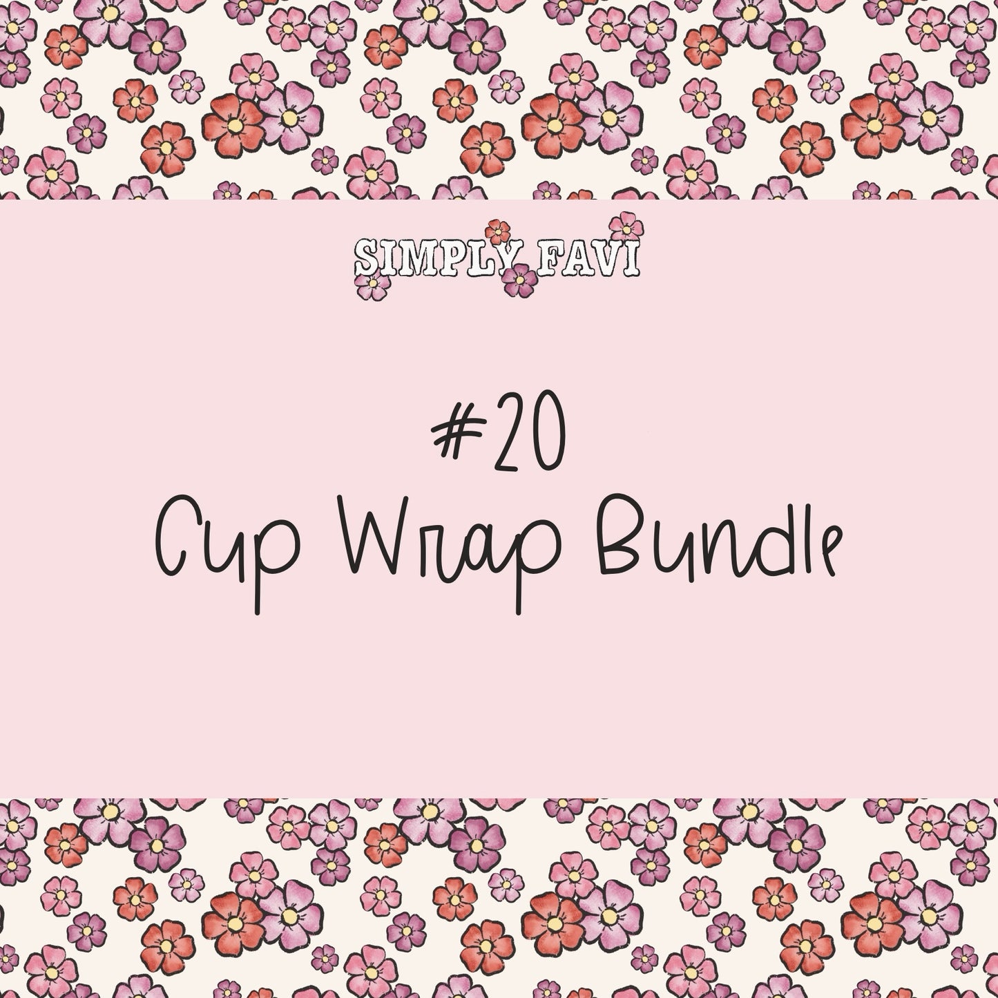 #20 Cup Wrap (set of 14)