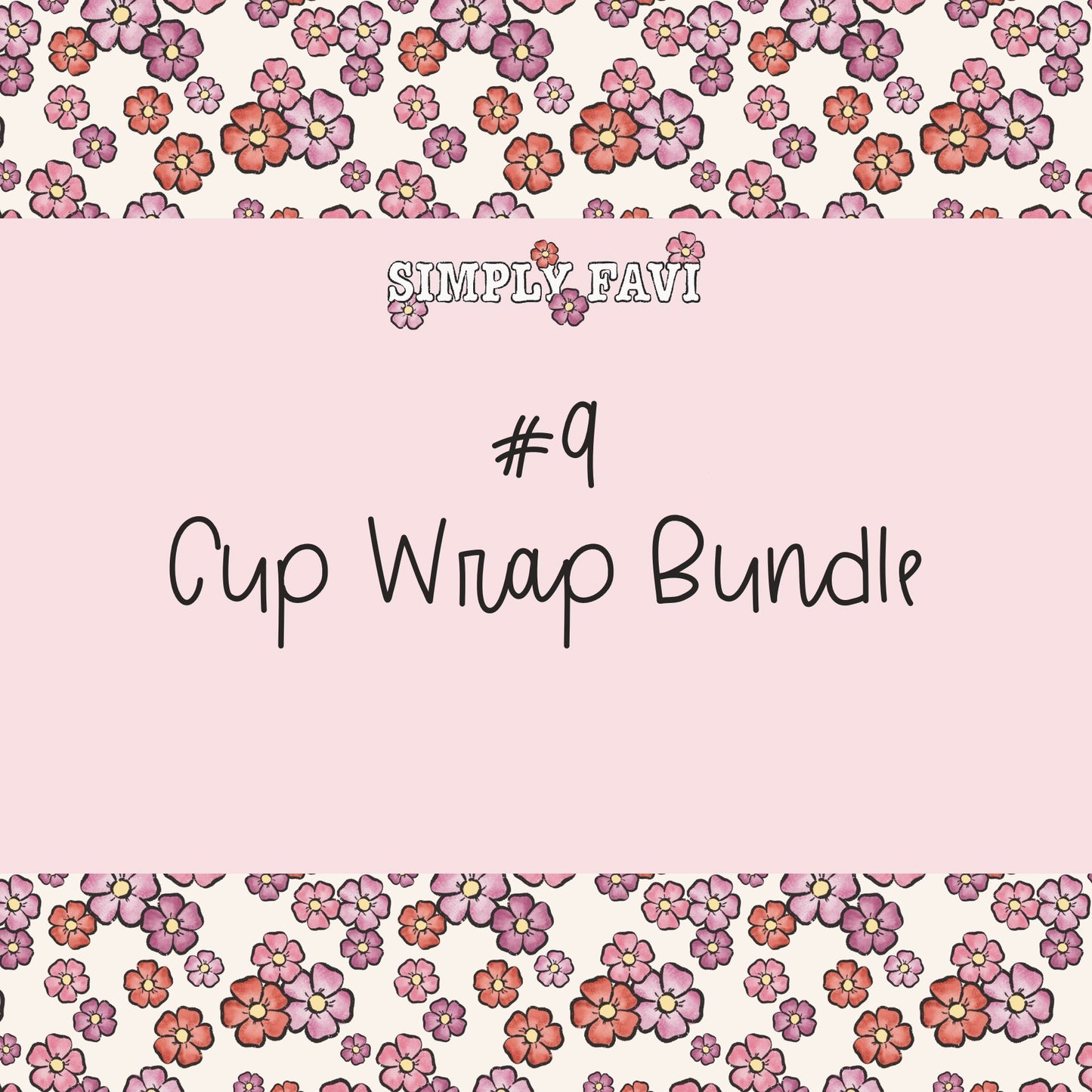 #9 Cup Wrap (set of 10)
