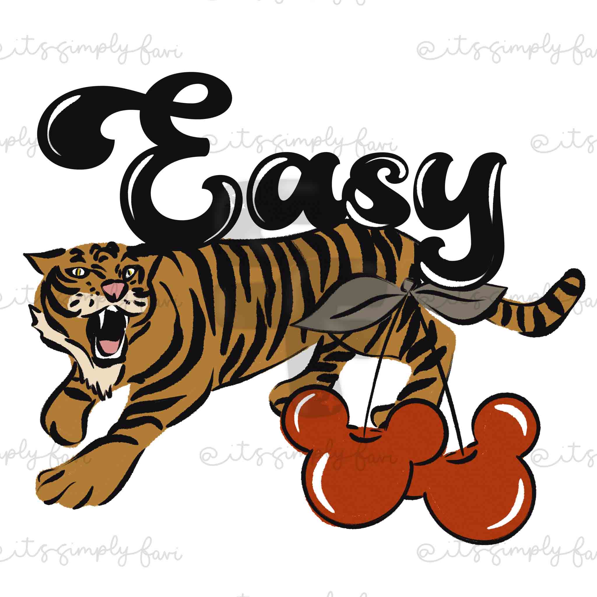Easy Tiger PNG – Simply Favi