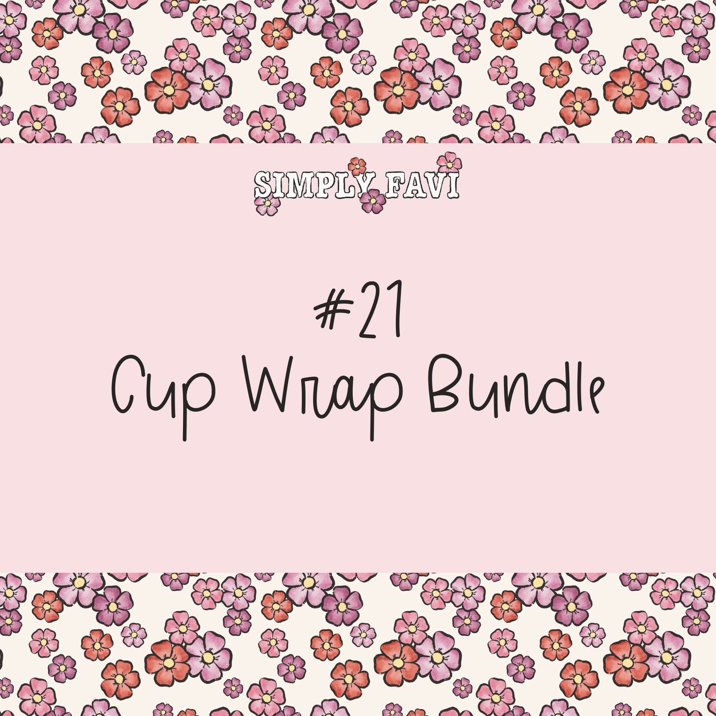 #21 Cup Wrap (set of 10)