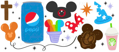 #4 Cup Wrap (set of 10)