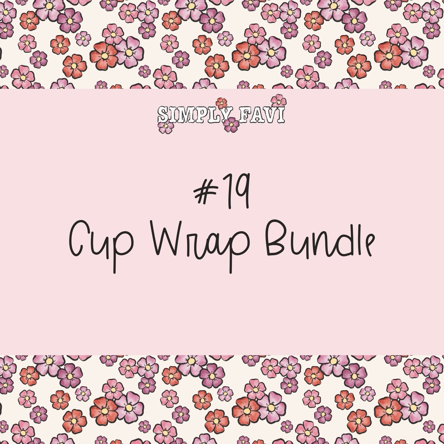 #19 Cup Wrap (set of 10)