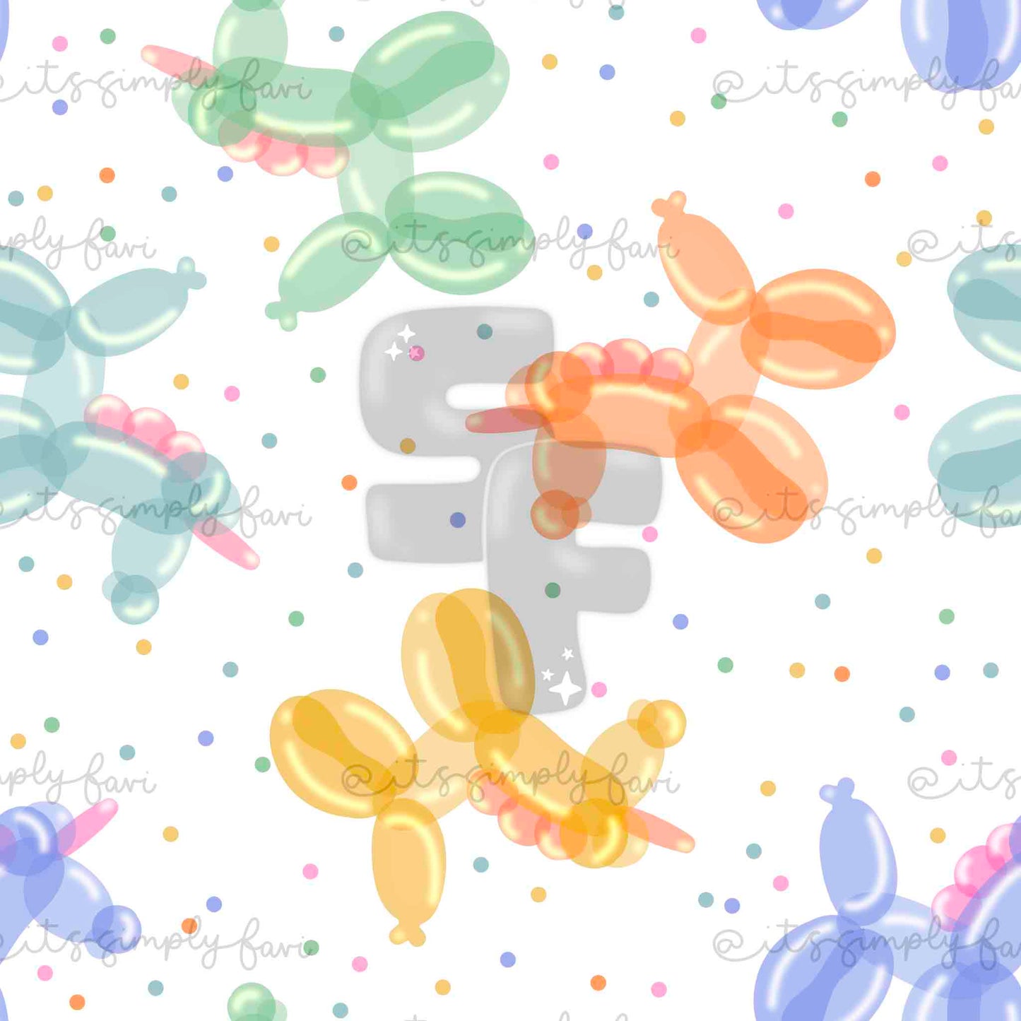 Birthday Balloons (bundle)