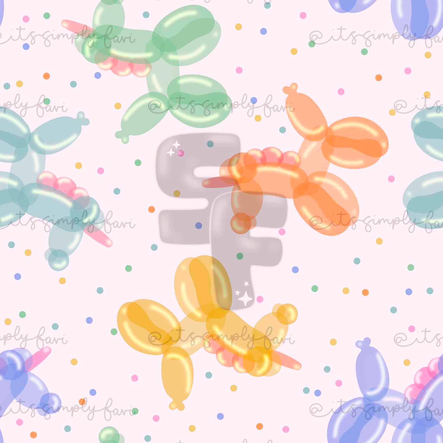 Birthday Balloons (bundle)