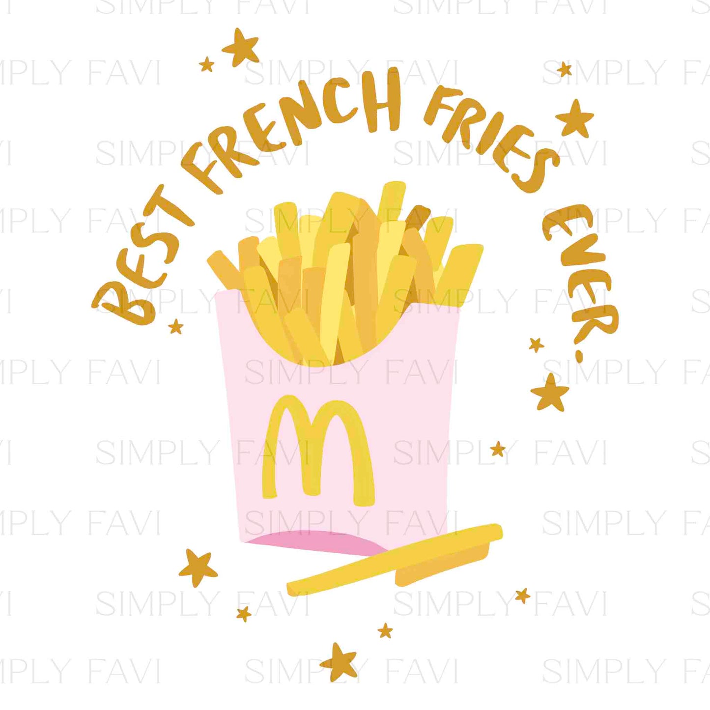 Pink Fries (Set)
