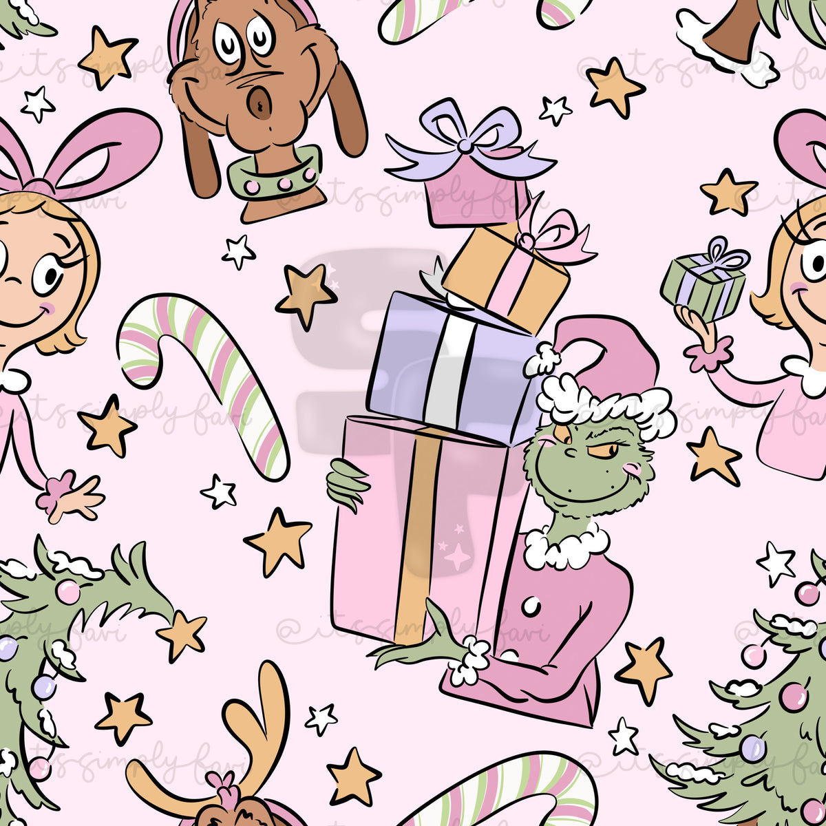 3 Month Patreon Tier Bundle- Girly Green Man