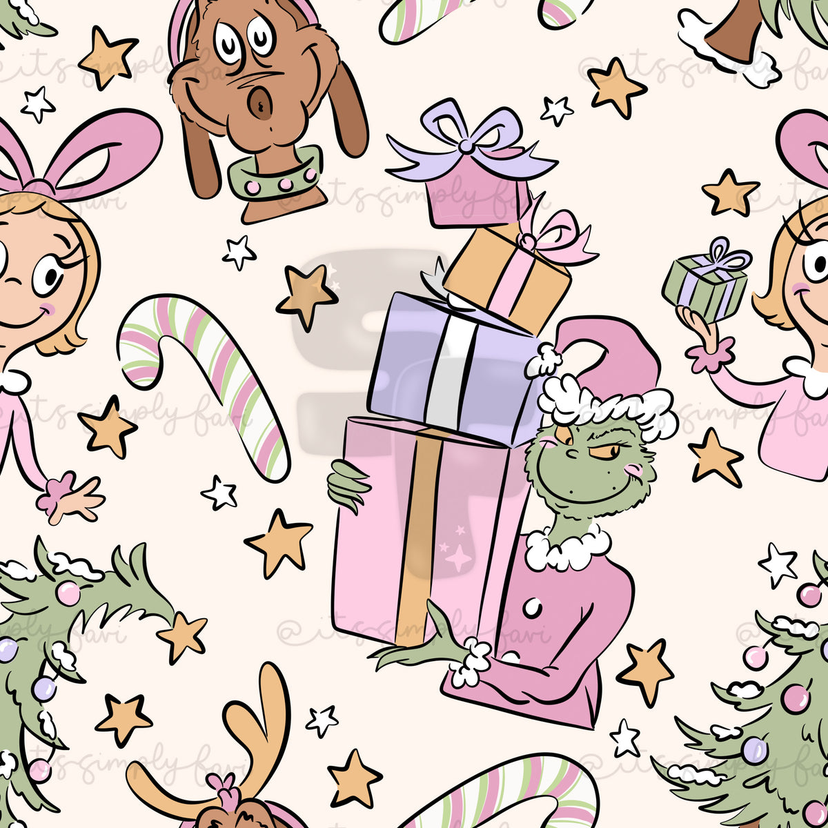 3 Month Patreon Tier Bundle- Girly Green Man
