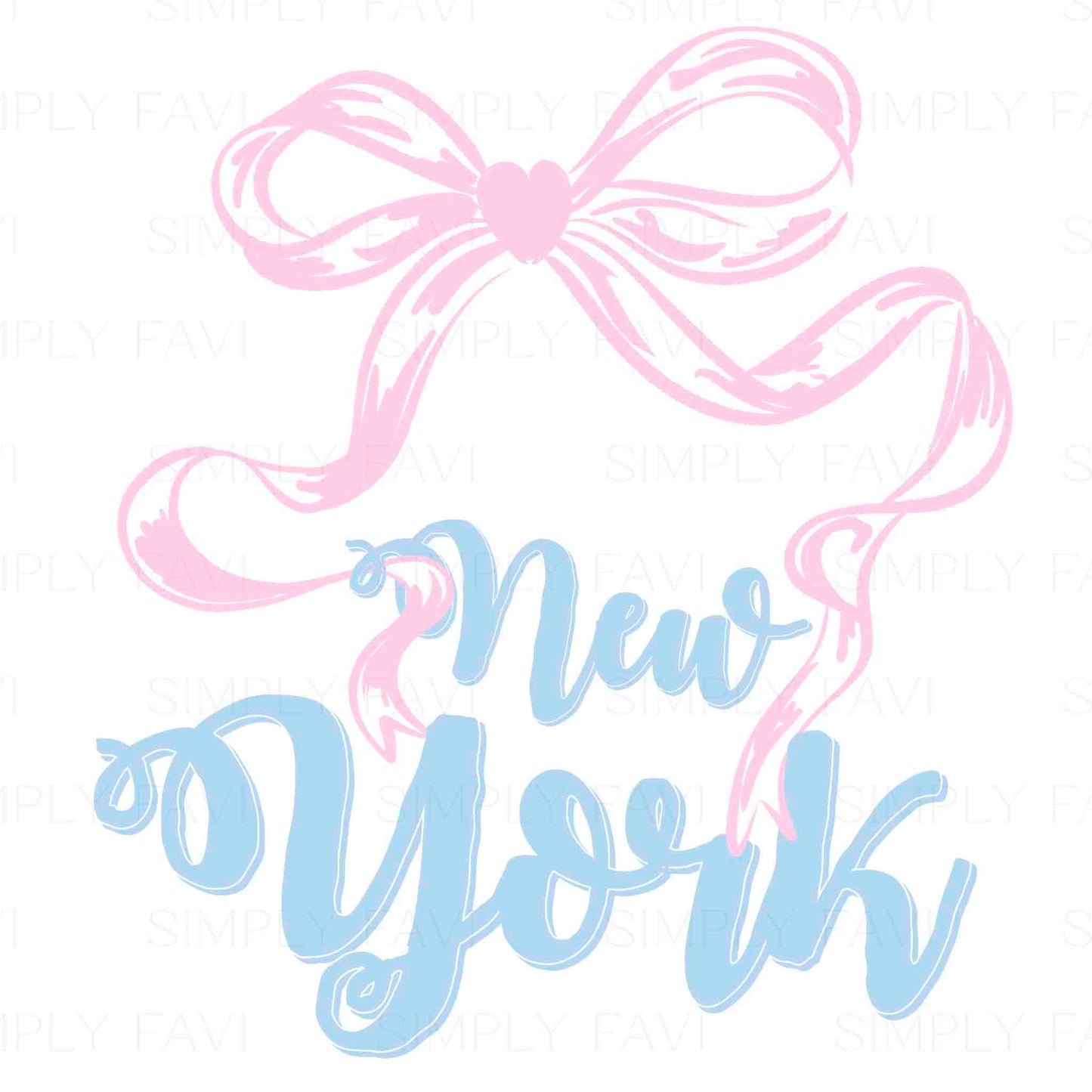 Pink Bow States (set of 50)