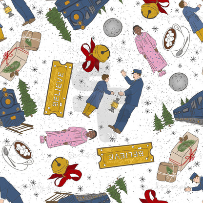 3 Month Patreon Tier Bundle- North Pole Train