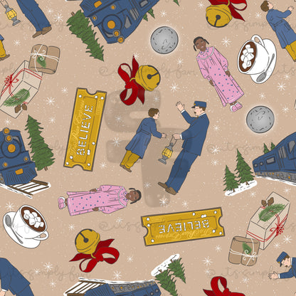 3 Month Patreon Tier Bundle- North Pole Train