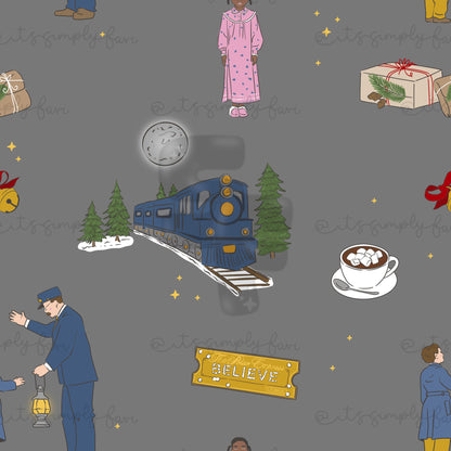 3 Month Patreon Tier Bundle- North Pole Train