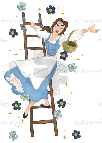 3 Month Patreon Tier Bundle - Princess Florals