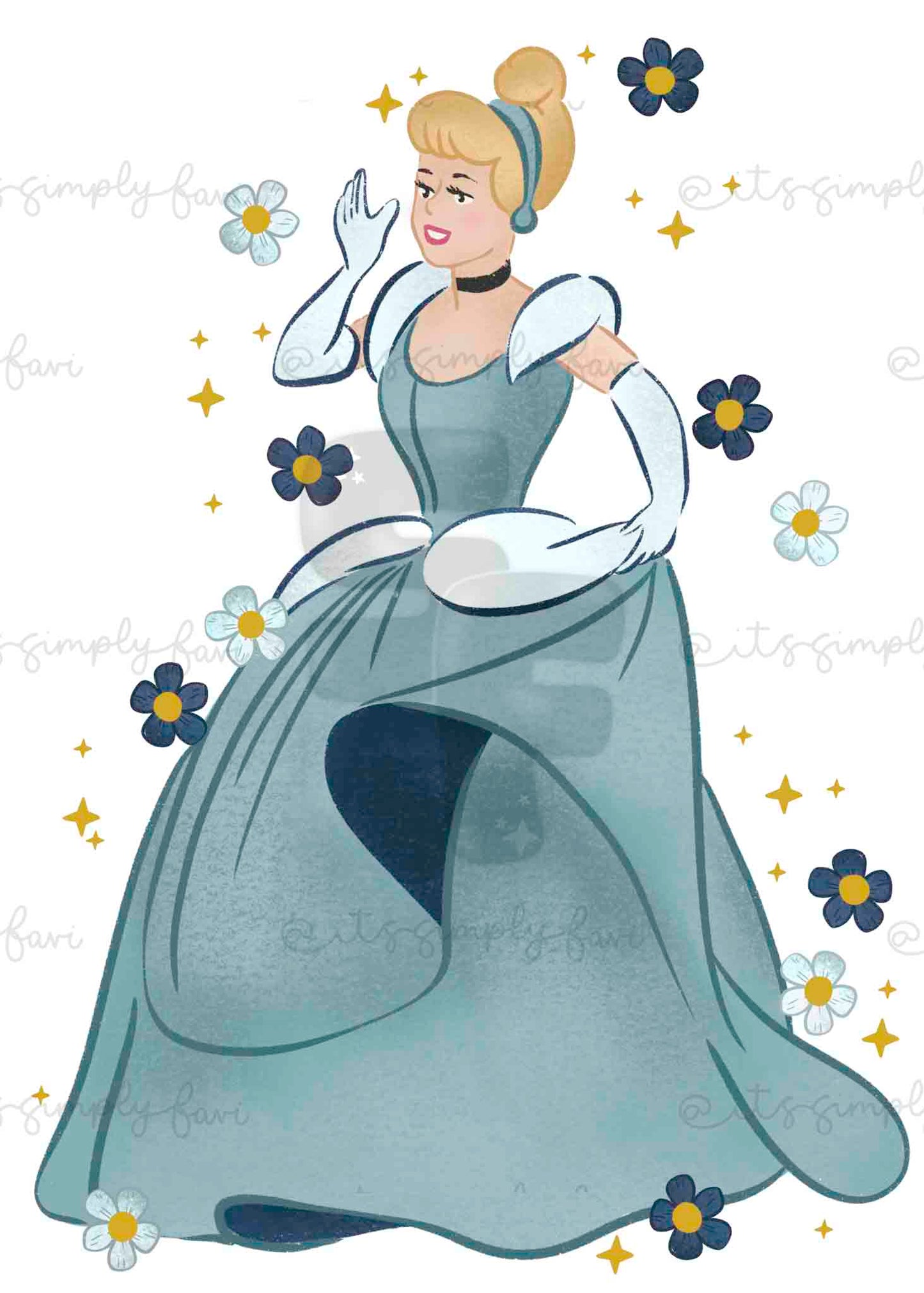 3 Month Patreon Tier Bundle - Princess Florals