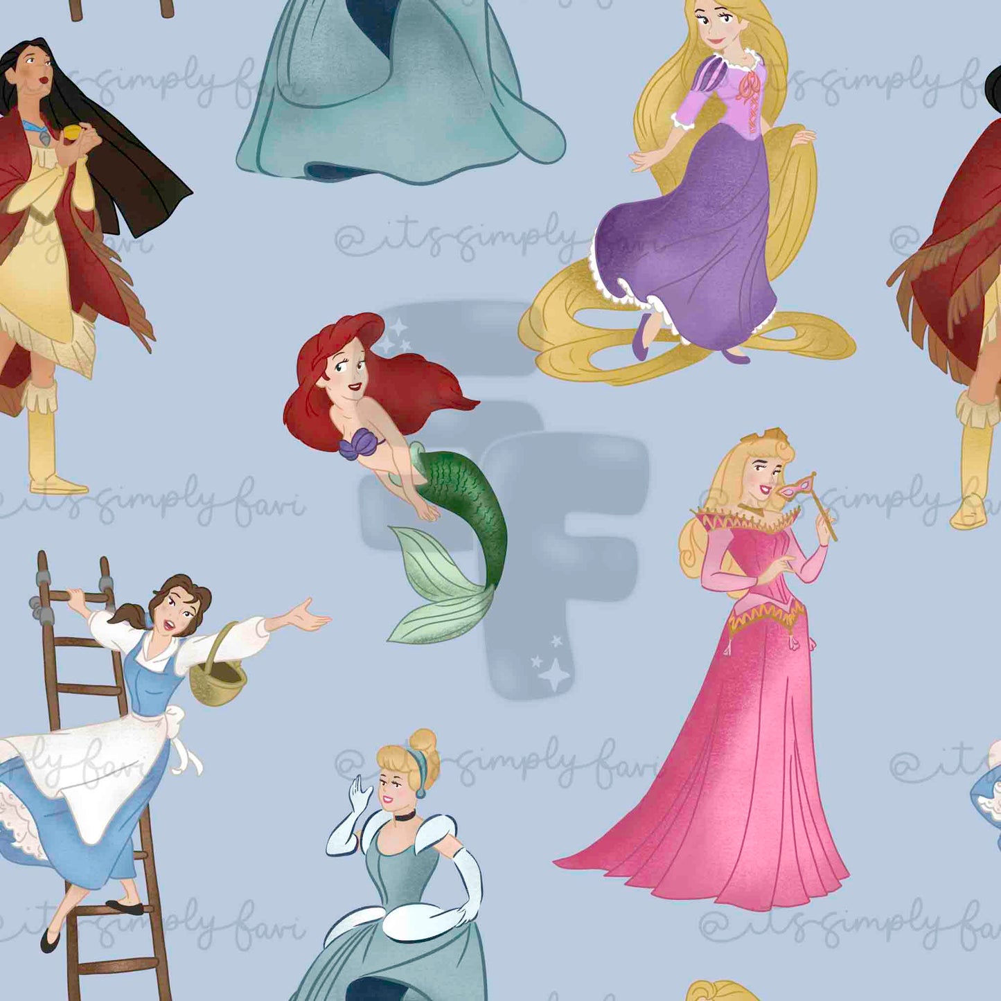 3 Month Patreon Tier Bundle - Princess Florals