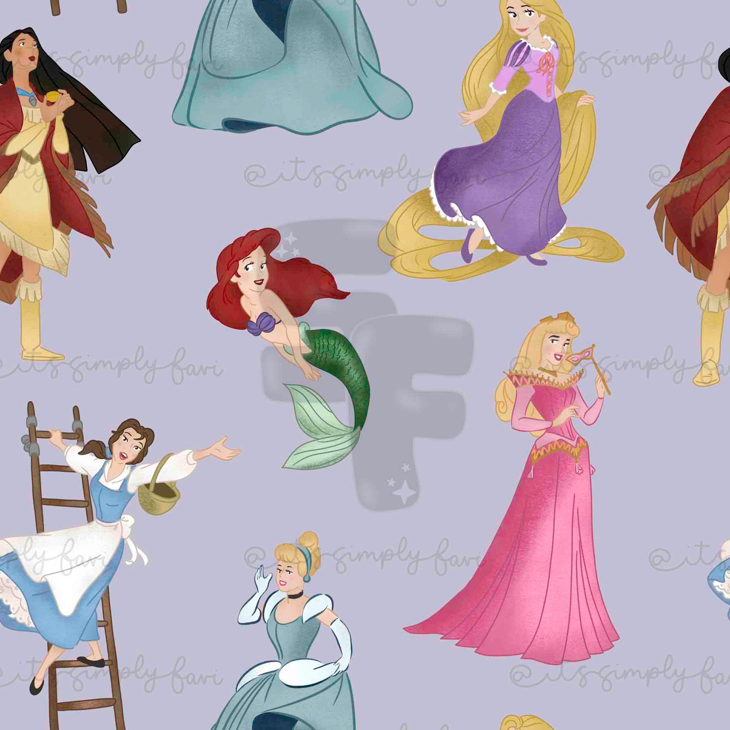 3 Month Patreon Tier Bundle - Princess Florals