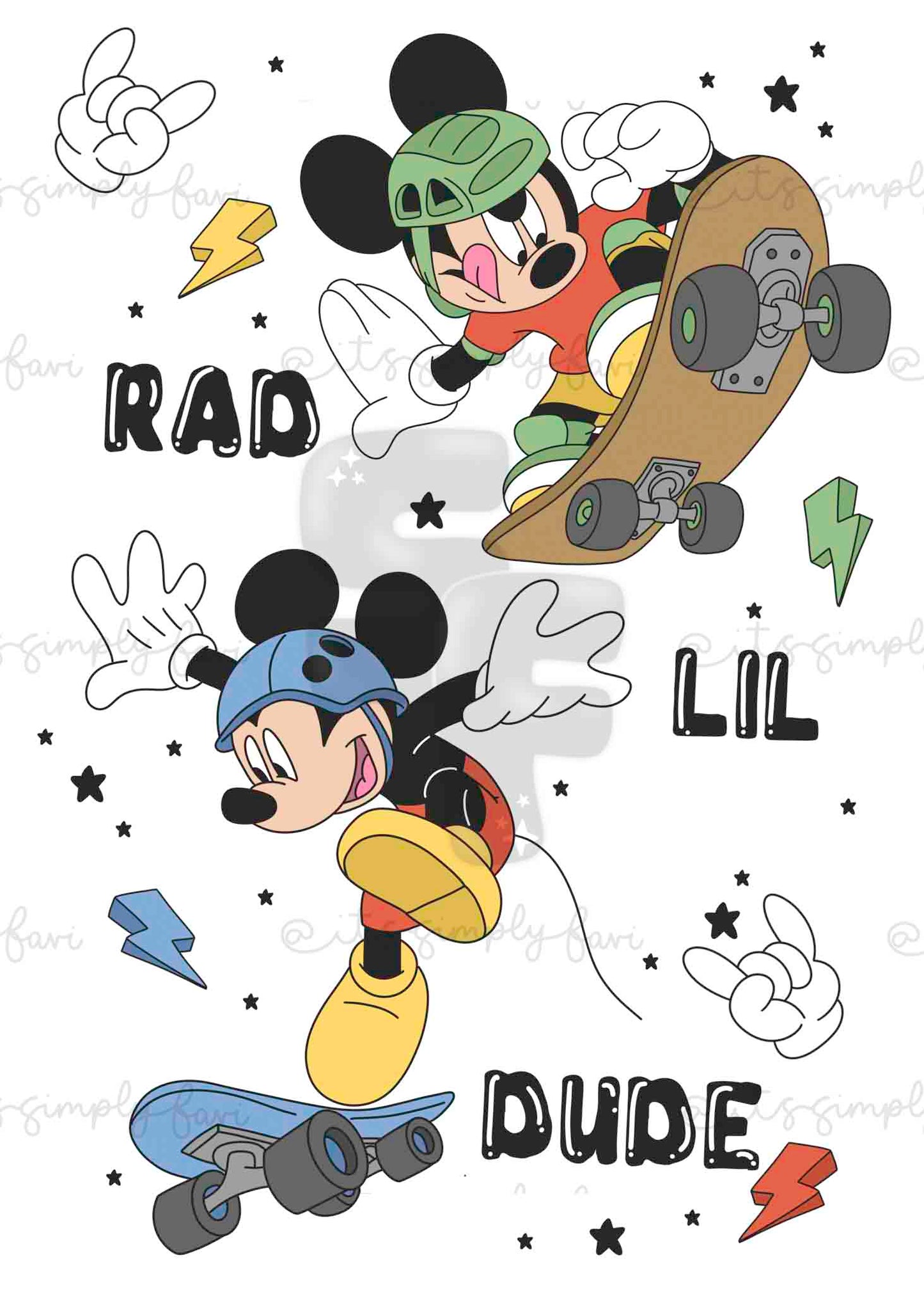 3 Month Patreon Tier Bundle - Rad Mouse