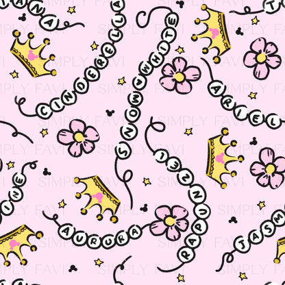 Semi Exclusive - Princess Beaded Names