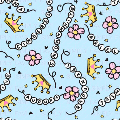 Semi Exclusive - Princess Beaded Names
