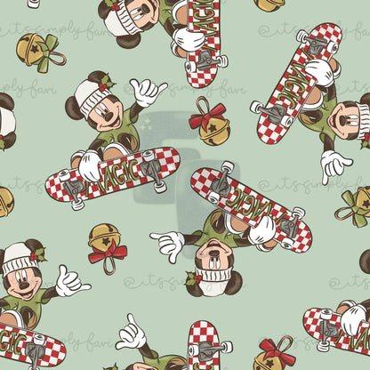 3 Month Patreon Tier Bundle - Skater Mouse XMas