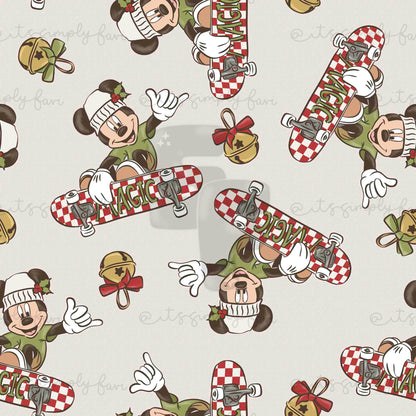 3 Month Patreon Tier Bundle - Skater Mouse XMas